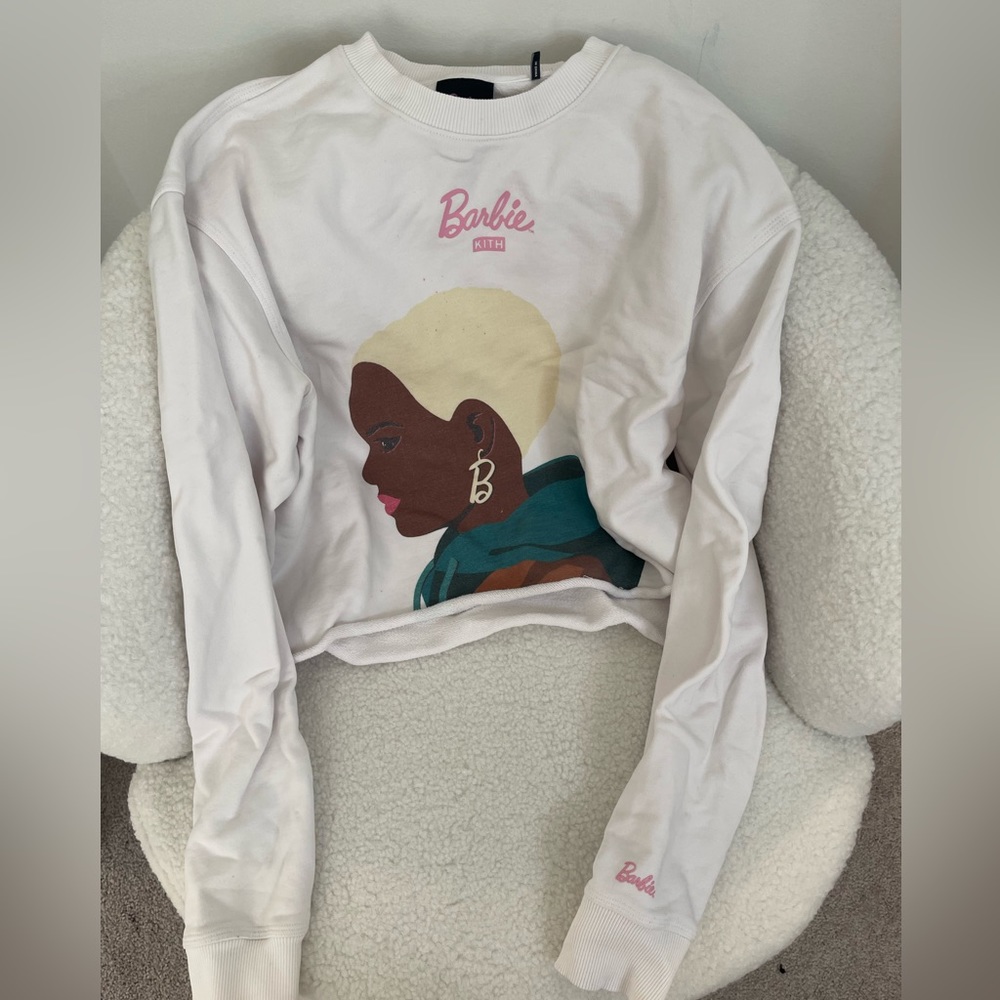 Kith X Barbie Cropped Sweater